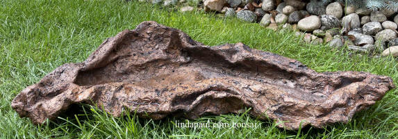 large handmade bonsai forest pot