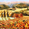 winery landscape tile