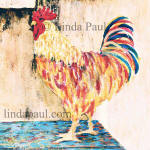 rooster backsplash tile accent